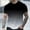 Black, variant on Men's Gradient T-Shirt Short Sleeve Tee Shirt Slim Fit Muscle Crew Neck Casual Summer Tops Fashion Streetwear