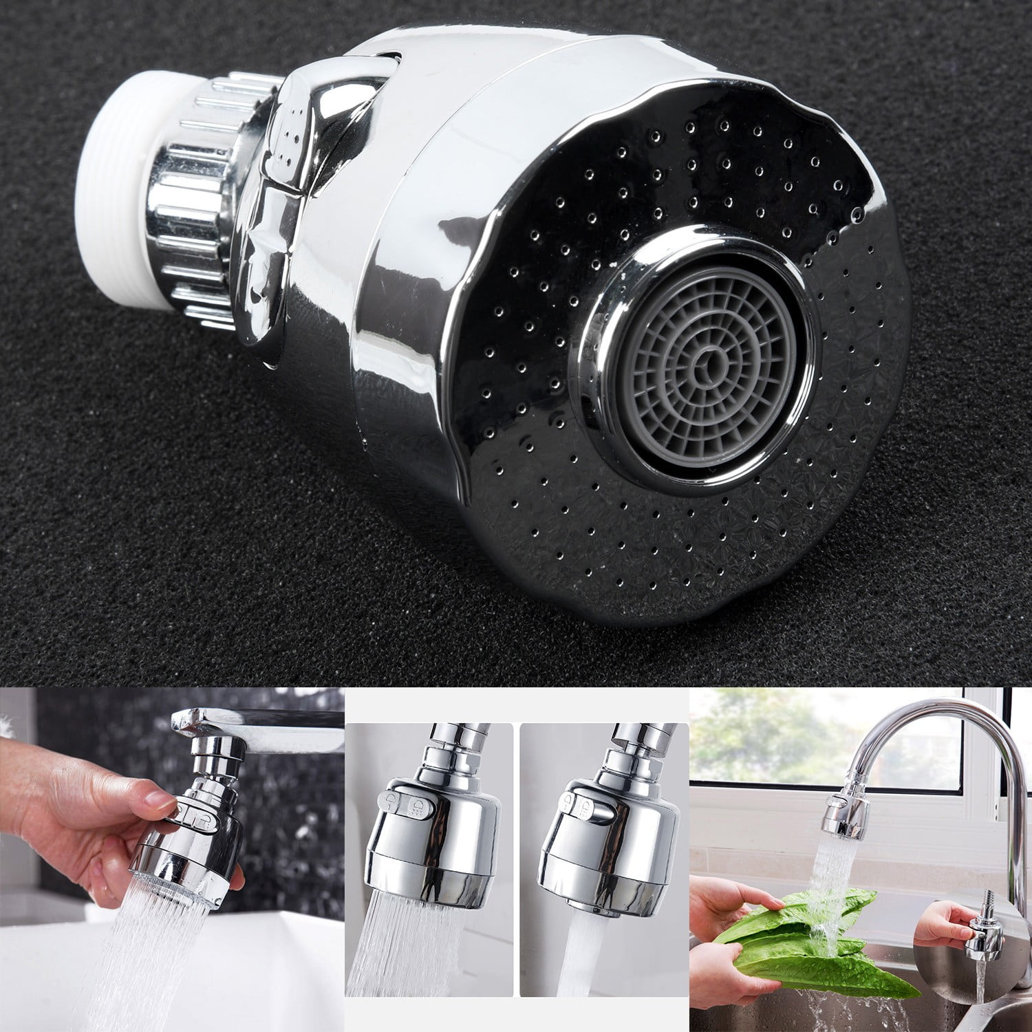 Home Tap Head Water Nozzle Saving Faucet Extender Sprayer Sink Spray Adapter US Home Tap Head Water Nozzle Saving Faucet Extender Sprayer Sink Spray Adapter US
