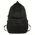 thumbnail image 3 of Men's Backpack 20.5in Laptop Backpack Plaid Large Capacity Travel Backpack Daypack Schoolbag, 3 of 5
