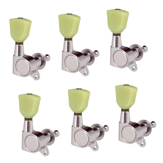 Clavijas de afinación de cuerda de guitarra eléctrica cerrada 6 uds kusrkot 6R