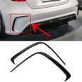 thumbnail image 1 of Rear Bumper Lip Kit for W176 A200 A250 A45 AMG Hatchback 2013-2018 with Canards Splitter Stone Protector, 1 of 8