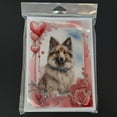 thumbnail image 3 of Belgian Tervuren Valentine Roses Greeting Cards Pack of 8 7 in x 5 in, 3 of 3