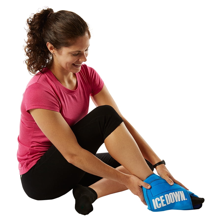 ICE DOWN Medium Neoprene Ice Pack Wrap with Gel Cold Pack, Back Cold
