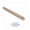 thumbnail image 3 of Utility Brush, Cream Nylon Bristles, 5.5" Brush, 14.5" Tan Plastic Handle | Bundle of 10 Each, 3 of 5