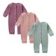 thumbnail image 1 of Pijamas para bebé recién nacido, Ropa De dormir 100% De algodón con cremallera, con calcetines, para otoño y primavera, 1 of 4