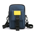 thumbnail image 1 of Bolso de mensajero para hombre, bolso de hombro de nailon para exteriores para hombre, bolso de teléfono móvil de moda, bolso de pecho, 1 of 5