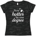 thumbnail image 3 of Inktastic Now Hotter by One Degree Graduation Gift Women's T-Shirt, 3 of 5