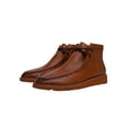 thumbnail image 6 of Men's TAYNO Wallabee Chukka Boots Mojave Smooth Leather Light Weight Cognac, 6 of 9