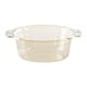 thumbnail image 1 of Lavabo para lavar platos, recipiente para lavar platos, recipiente transparente portátil para lavar la ropa, lavabo para verduras, baño, pesca, viajes 25cm x 113cm, 1 of 8