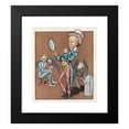 thumbnail image 2 of Frank Arthur Nankivell 12x14 Black Modern Framed Museum Art Print Titled - Uncle John (1906), 2 of 5