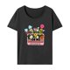 thumbnail image 1 of Camiseta básica para mujer, ropa ligera y suave con cuello redondo para viajes de vacaciones XL, 1 of 7