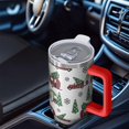 thumbnail image 6 of White Christmas Car and Camper Pattern Tumbler with Handle and Lid,40oz Double Wall Vacuum Insulated Tumbler,Cups Gift for Women and Men, 6 of 7