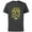 Charcoal, variant on Star Wars Class of 2023 Graduation Jedi Graduate 23 - Short Sleeve Cotton T-Shirt for Adults - Customized-Black