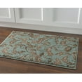 thumbnail image 5 of Linon Home Décor Elegance Area Rug Collection, Turquoise and Beige, 8' x 10', 5 of 5