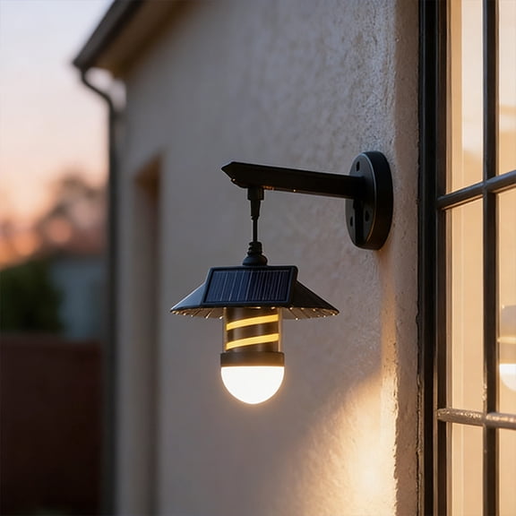 Solar Landscape Ambient Street Light,Waterproof Solar Powered LED Clip Light for Garden and Yard Outdoor Decor