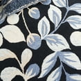 thumbnail image 5 of SAFAVIEH Jardin Quinton Leaves Area Rug, Black/Ivory, 8' x 10', 5 of 7