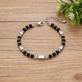 thumbnail image 5 of Tiny Gemstone Beaded Bracelets for Women, Boho Silver & Gold Bracelets Set - Trendy Jewelry Gifts for Girls, Mom, Friends, Christmas Stocking Stuffers with Card, 5 of 5