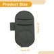thumbnail image 4 of Clip para gafas de sol del automóvil Unique Bargains con soporte magnético universal para visera del sol, ante cuadros/gris 13x7cm 1 Pcs, 4 of 7