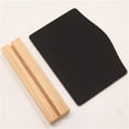 thumbnail image 6 of 10Pcs Small Chalkboard Signs with Stand Small Wood Blackboards for for Wedding Message Board Place Cards Table Number, 6 of 21