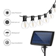 thumbnail image 4 of Yeacher 25 LED Solar String Lights Warm White Weatherproof Hanging Bulbs Garden Patio Light Backyard, 4 of 8