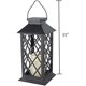 thumbnail image 5 of Faroles con energía solar, farol decorativo con vela LED sin llama para iluminación exterior e interior, añade encanto a jardines y patios, 5 of 7