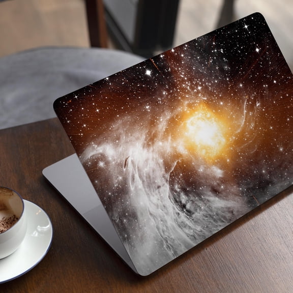 DesignSkinz Golden Space Swirl Full-Body Skin Decal Wrap Cover for MacBook 12" Retina (A1534)
