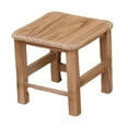 thumbnail image 3 of Reposapiés de madera Reposapiés pequeño Banco de madera Taburete para sentarse Reposapiés para 26cmx26cmx24cm, 3 of 9