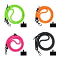 thumbnail image 4 of 10mm Thick Crossbody Phone Lanyard with Metal Clip Anti-Loss Strap for Phone Camera Keys 1 PackforOutdoor/Sports(Green),Ccwuwei, 4 of 9