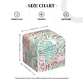 thumbnail image 4 of Kdxio Watercolor Tiger Print Tissue Box Cover,Square Decorative PU Leather Facial Paper Case Organizer Holder Dispenser for Bathroom,Night Stands,Desk,Car 5.2''X5.2''X5.2'', 4 of 8