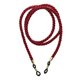 thumbnail image 3 of Cadenas para gafas, cordón para gafas, cadenas para sujetar gafas, correa para gafas para hombre rojo, 3 of 9