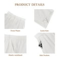 thumbnail image 6 of TEMOFON Womens Pants Casual Wide Leg Dress Pants Palazzo Summer White Comfy Lounge Pants Business Work Trousers XXL, 6 of 10