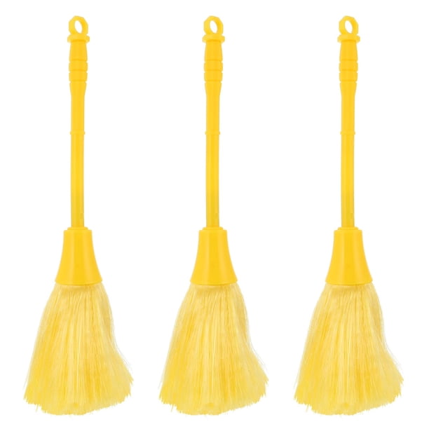 Cepillo de limpieza de teclado de computadora, plumero delicado de microfibra, cepillos antiestáticos de dos extremos para limpieza de cenizas de polvo, 3 uds.