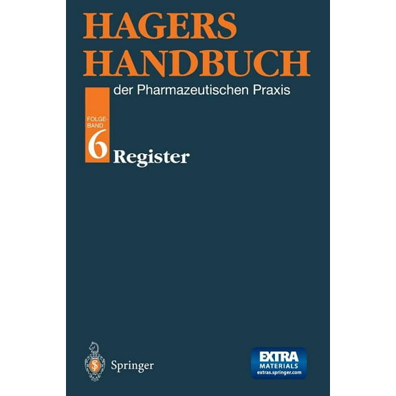Hagers Handbuch Der Pharmazeutischen PRAXIS, (Paperback)