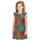 thumbnail image 1 of Balery Mandala Colorful Camisón de princesa para niñas, pijama de algodón con mangas abullonadas, suave y bonito.-XX-Large, 1 of 6
