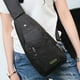 thumbnail image 4 of Hukapapa 1 Uds. Mochila cruzada compacta y bolso de día bolso de pecho multifuncionalNegro, 4 of 8