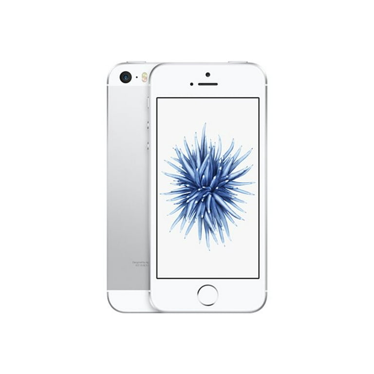 Apple iPhone SE 128GB Silver - Walmart.com