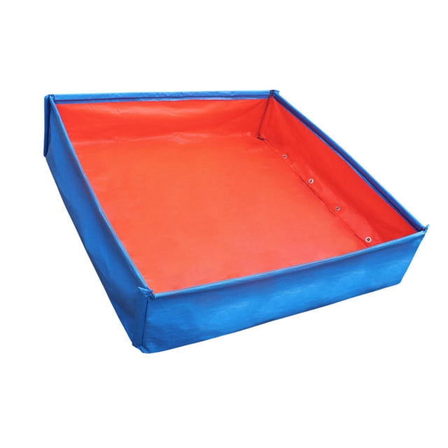 Planter caja contenedor de plantas práctico ligero para el patio balcón de patio trasero 66cmx66cmx25cm