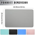 thumbnail image 4 of Silicone Pet Feeding Mat Anti-Slip Dog Cat Food Water Bowl Mats Non-Stick Spill Proof Waterproof Pet Placemat for Dogs Cats, 4 of 10