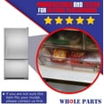 thumbnail image 4 of Whole Parts Refrigerator Shelf Tray Liner Cover Assembly (Clear color) Part# ACW74118102 - Replacement and Compatible with Some LG and Kenmore Refrigerators, 4 of 6