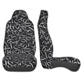 thumbnail image 3 of Sikiie Numbers Car Seat Protector 2 Pack Car Seat Cushion Mat, Car Seat Covers for SUV, Truck, Van, 3 of 7