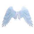 thumbnail image 2 of Adult Angel Wing in White/Black with Elastic Straps, 41 by 29-Inch, 2 of 7