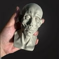 thumbnail image 4 of Planar Head Model for Artists Learn Planes of Face, Standard Planar Head, Male Head Model, Human Manikin Head Model for Artists, Drawing Skecthing Painting, 4 of 8