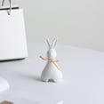 thumbnail image 6 of Exquisite Ceramic Easter Decoration, Cabinet Living Room Bunny Decor Ceramic Bookend Tabletop Decor, Cute Table Decoration Props, Multi-Purpose Small Crafts, for Holiday & Daily Home Decor, 6 of 6