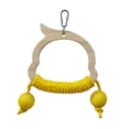 thumbnail image 4 of Percha para loros, hamaca de juguete para escalar, fomenta el ejercicio de los pies, jaula para pájaros, oscilante, columpio para pájaros,, 4 of 8