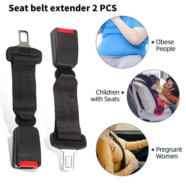 Seat belt extender,Cars Accessories Seatbelt Extension 9.1inch Car