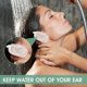 thumbnail image 5 of 100 Pcs Ear Covers For Shower Plastic Shower Cap Ear Covers For Hair Dye, 5 of 5