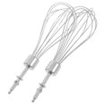 thumbnail image 4 of 2Pcs Electric Mixer Drill Attachments Mixing Egg White For Home Users With Stainless Steel Material And Convenient Design, 4 of 5