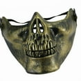thumbnail image 3 of Halloween Tricky Skull Mask Operations Half Face Protective Masks Party, 3 of 5