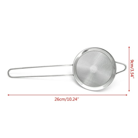 

SIEYIO Stainless Steel Conical Strainer Premium Mesh Cocktail Cone Strainer Barware