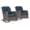 Gray/Navy, variant on Giantfurnni Wicker Patio Rocking Chairs Set of 2,High Back Rocking Chair with Cushions, Patio Rocker Chair Set for Porch,Blacony,Yard